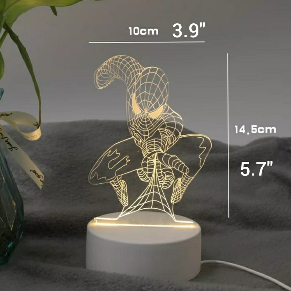 🖤IN STOCK 🖤 Spider-Man LED Nightlight (USB) - Picture 2 of 5